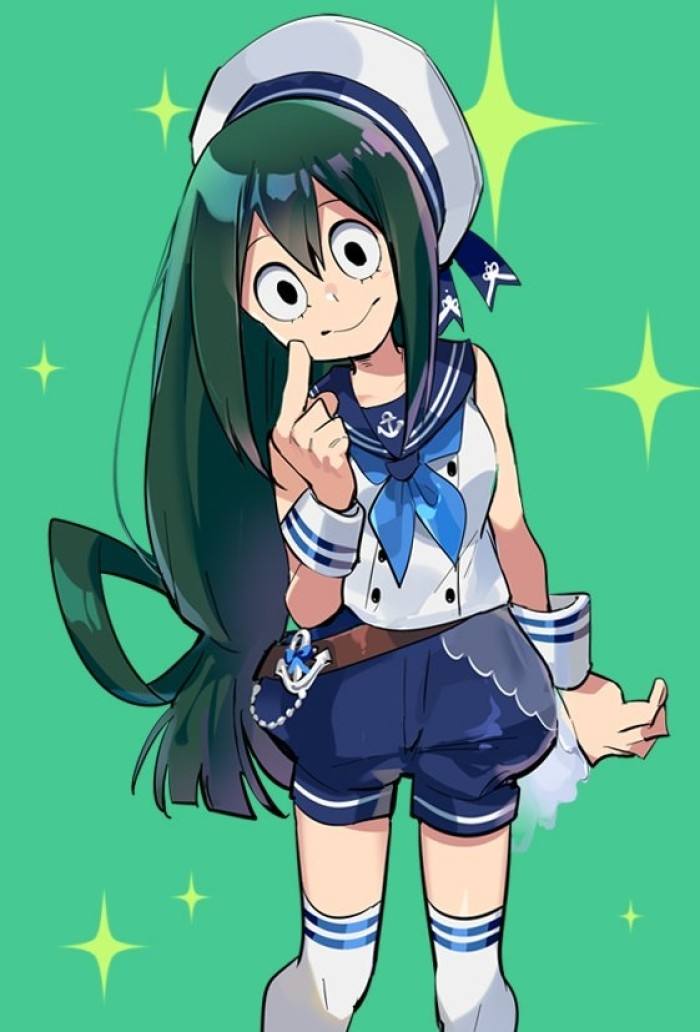 萌妹百科57期 蛙吹梅雨asui Tsuyu 次元文化93img